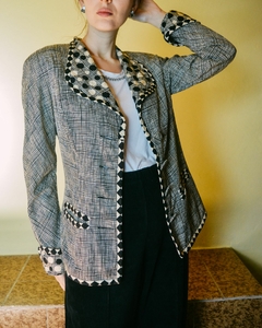 Raro! Blazer Importado Seda Raul Blanco - comprar online