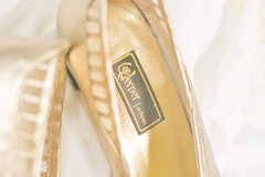 Scarpin Vintage Dourado - Sampa Époque Semijoias