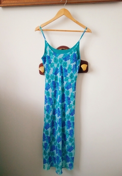 Vestido midi floral - Sampa Époque Semijoias