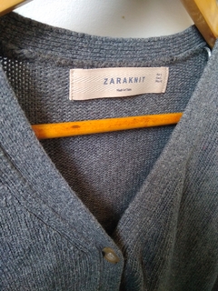 Imagem do Cardigan Lã Zara Cinza