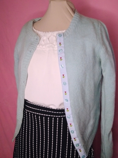 Cardigan Sisley Bordado