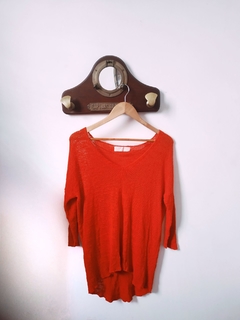 Tricot Zara Mullet Vermelho