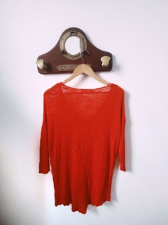 Tricot Zara Mullet Vermelho - Sampa Époque Semijoias