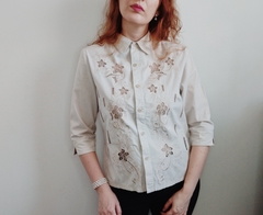 Camisa vintage bordada - comprar online