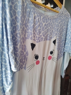 Camisola Any Any Gatinho Viscose Manga 3/4 - comprar online