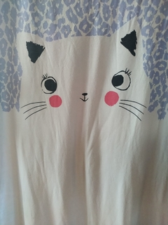 Camisola Any Any Gatinho Viscose Manga 3/4 - Sampa Époque Semijoias