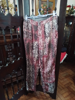 Calça Estampada Fluida