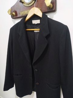 Blazer Preto Lã - Sampa Époque Semijoias