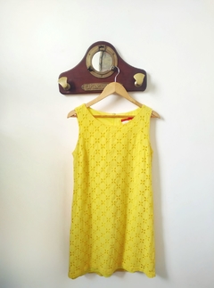 Vestido Laise Amarelo Talita Kume