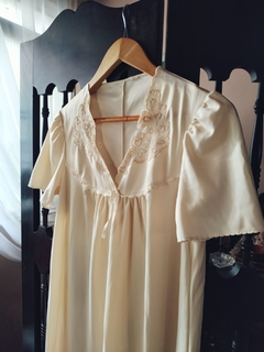 Camisola Vintage Bordada Creme - loja online