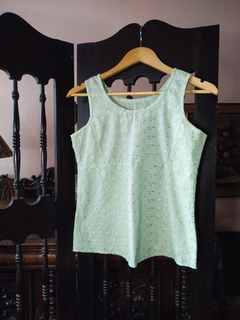 Blusa Regata Laise Verde Menta