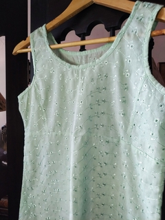 Blusa Regata Laise Verde Menta na internet