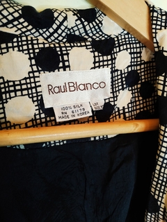 Raro! Blazer Importado Seda Raul Blanco - loja online