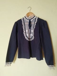 Conjunto Vintage Saia e Blusa Costureira - comprar online