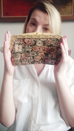 Bolsa Clutch Vintage 1960 Tapeçaria - loja online