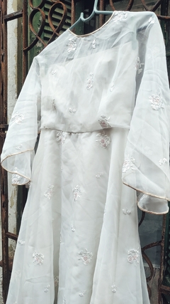 Vestido Vintage Fada Branco - comprar online