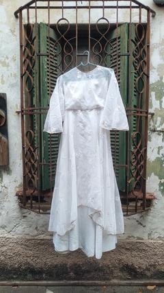 Vestido Vintage Fada Branco na internet