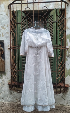 Vestido Vintage Fada Branco - loja online