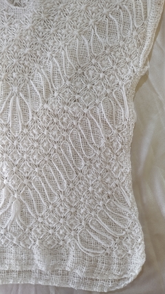 Imagem do Blusa Linha Tricot Branca