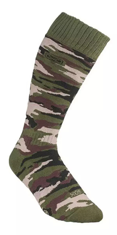 Medias Térmicas Caña Alta Doble Capa Camuflada. Marca: SOX - comprar online