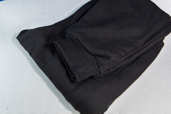 Pantalon Jogging Rustico Con Puño Negro. Marca: Chicolo - comprar online