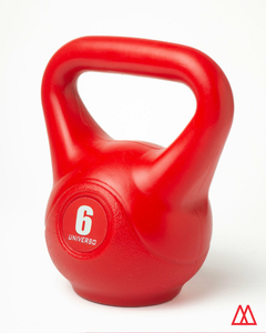 Pesa Rusa Kettlebell De PVC 6Kg. Precio Por Unidad