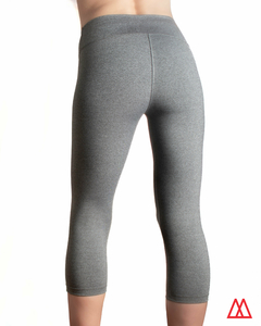 Pescadora De Lycra Dama Gris Melange - comprar online