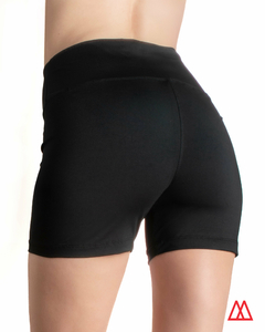 Short De Lycra Dama Negro - comprar online