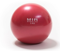 Tone Ball Sin Pique Con Peso de 3 Kg. Marca: MIR