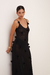 Vestido Tule Peônia Preto - comprar online