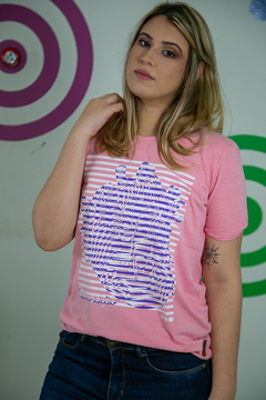 Camiseta Estampada Coração Patterns - comprar online