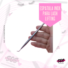 Espátula inox para lash Lifting