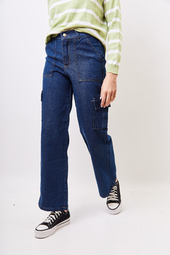 Pantalon de Jean wide leg, cargo. en internet