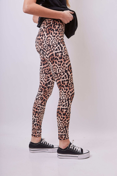 Calza de suplex animal print