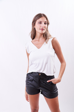 Blusa de crepe con brillo. Calidad premium. - comprar online