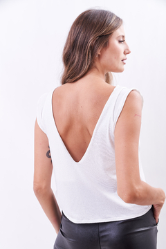 Blusa de crepe con brillo. Calidad premium. - tienda online