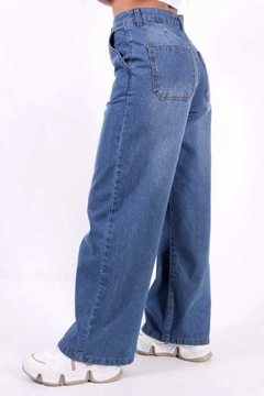 Pantalon de jean, wide leg. - tienda online