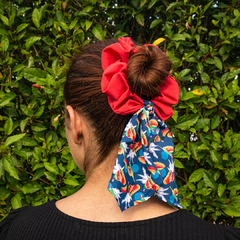 Scrunchie com Lenço - comprar online