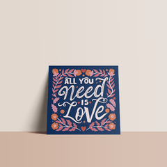 Love is All (Beatles) - Print