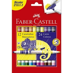 Canetinhas Bicolor - Faber Castell