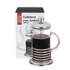 Cafetera de Prensa ROSWWELL N°3 de 1000 ml de Acero Inox - Ref : A9390360