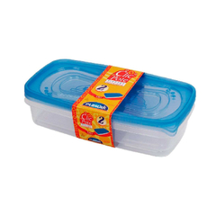 Recipiente Hermetico PLASUTIL POTE Set x 2 piezas (1430 ml) - Ref : A3292610