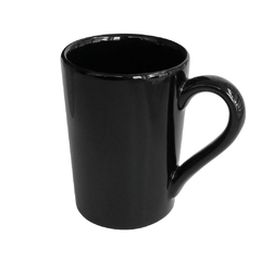 Jarro Mug de Loza de 230 cc color Negro - Ref : A3432840