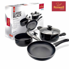 Bateria de Cocina Antiadherente ROSWELL 5 Piezas - Ref : A9390920