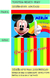 Bolsitas de tela con botones - Rectangulares - MICKEY - Pack x5 unidades en internet