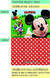 Bolsitas de tela con botones - Rectangulares - MICKEY - Pack x5 unidades - tienda online