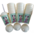 Vaso Milkshake 300cc con etiqueta de vinilo - MICKEY - Pack x5 unidades