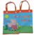 Bolsitas de tela con botones - Rectangulares - PEPPA PIG - Pack x5 unidades