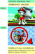 Bolsitas de tela con botones - Rectangulares - PAW PATROL - Pack x5 unidades