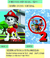 Imagen de Bolsitas de tela con cintas - PAW PATROL - Pack x5 unidades